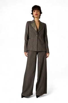 Giacca Tilda denim lyocell - vista completa look versatile elegante
