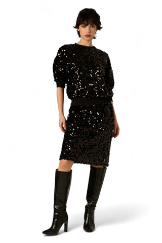 Felpa Vany con pailettes all over