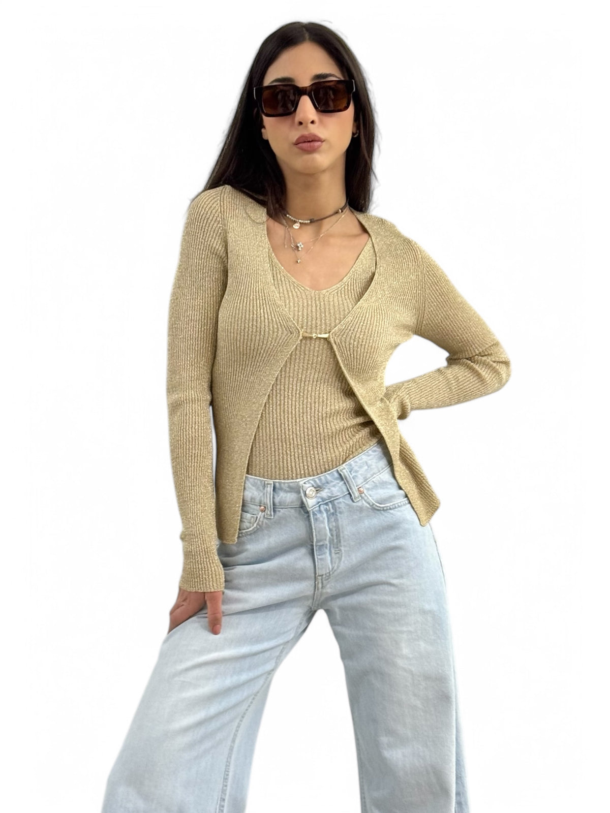 Cardigan VIVIAN lurex