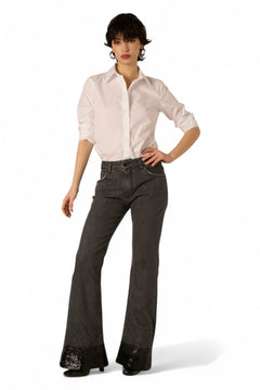 Camicia Yumix basica in popeline di cotone